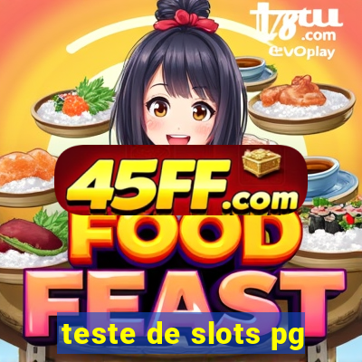 teste de slots pg